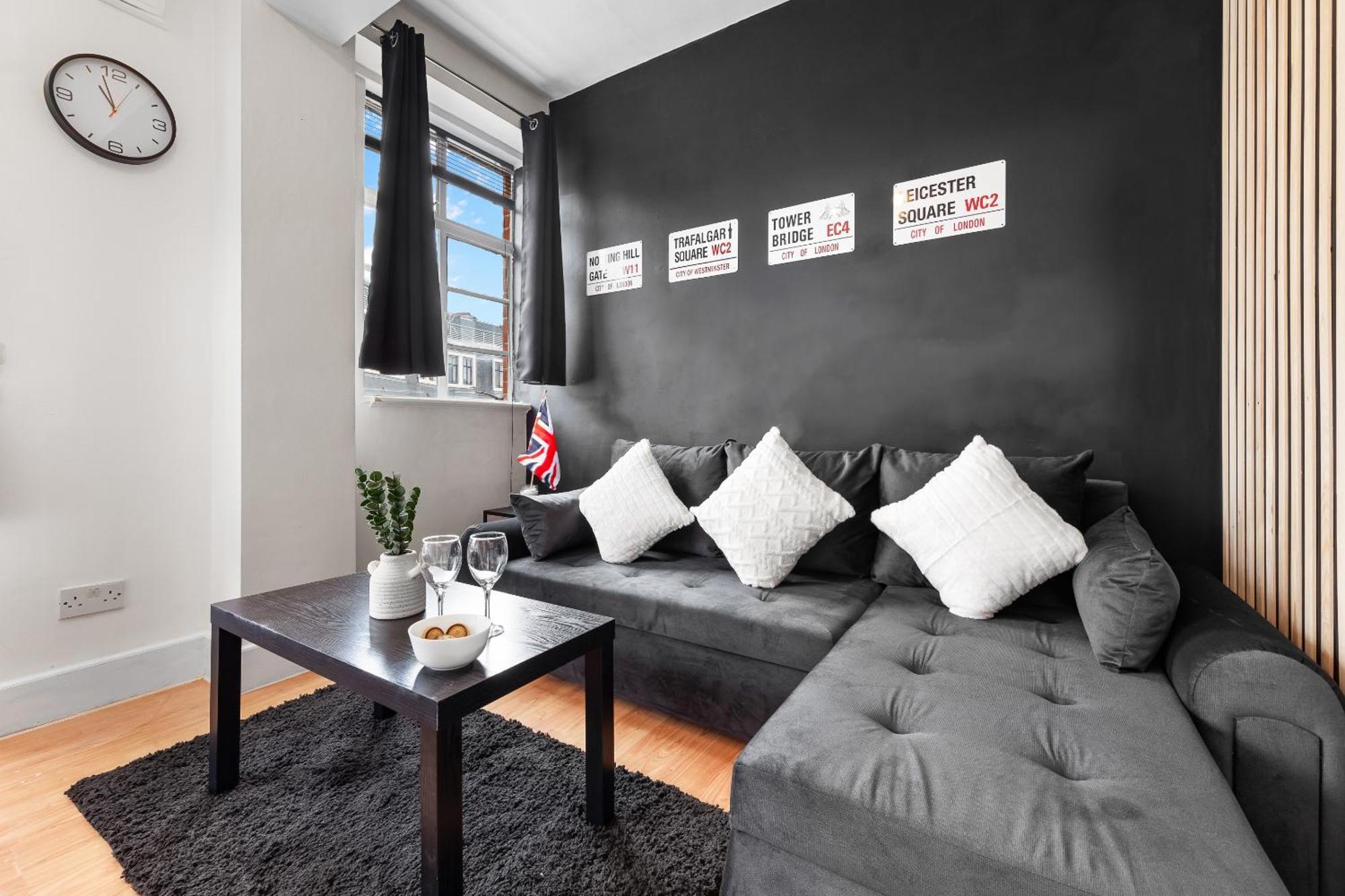 Paddington Station Paradise For Up To 4 Guests! Dream 2 Mins Walk From Station With Extra Double Sofa Bed! Apartamento *
