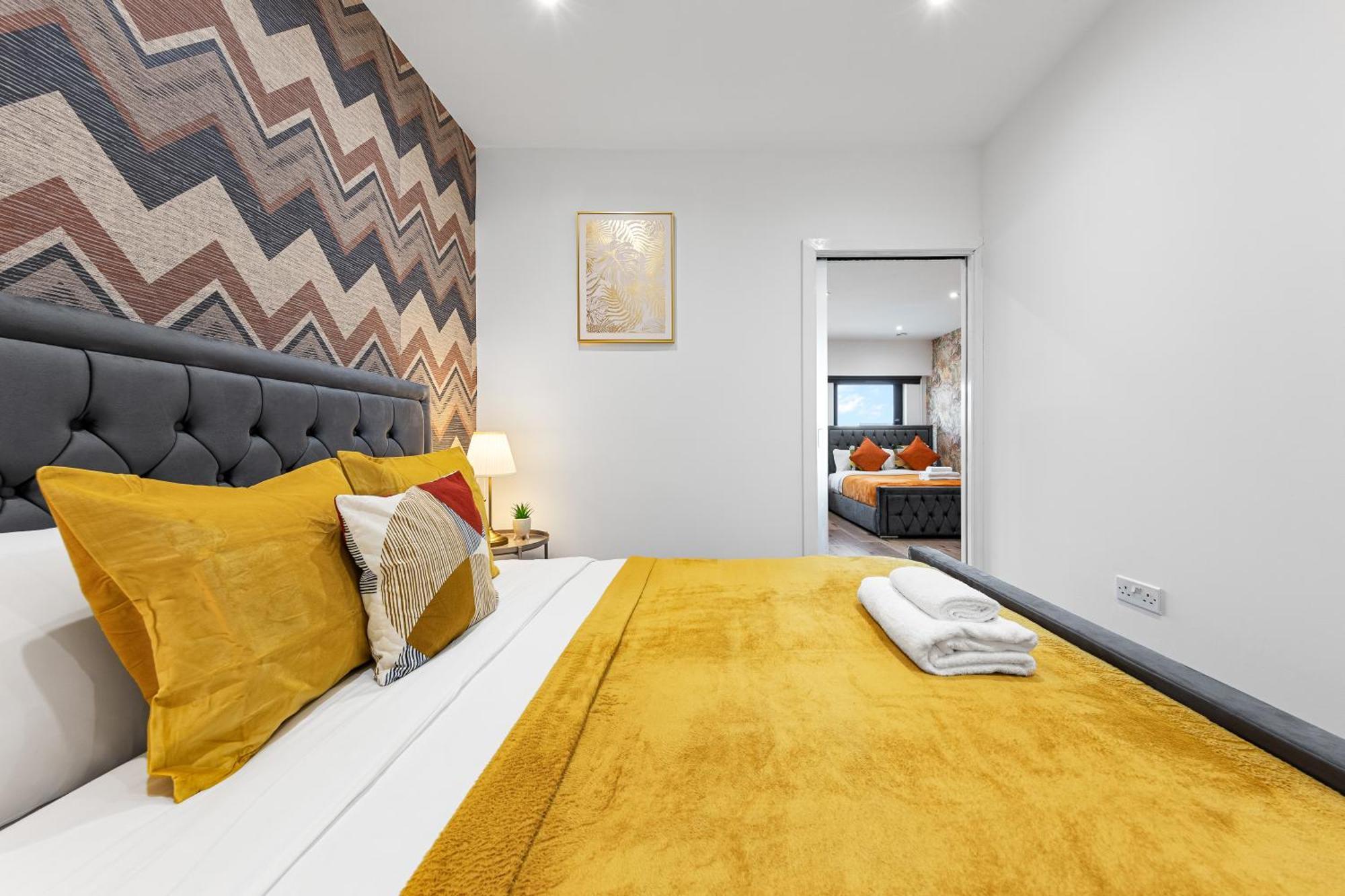 Stylish One Bedroom Flat - Sleeps 5 - Near Heathrow - Ub3 Appartement