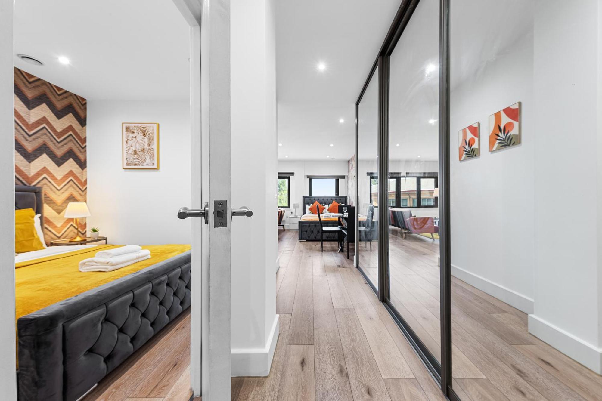 Appartement Stylish One Bedroom Flat - Sleeps 5 - Near Heathrow - Ub3 Londres