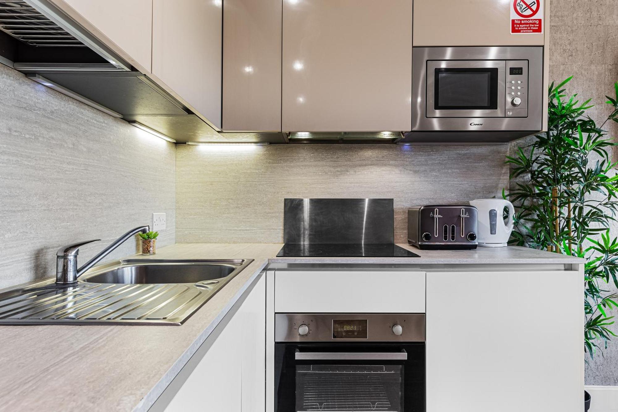Stylish One Bedroom Flat - Sleeps 5 - Near Heathrow - Ub3 Appartement *