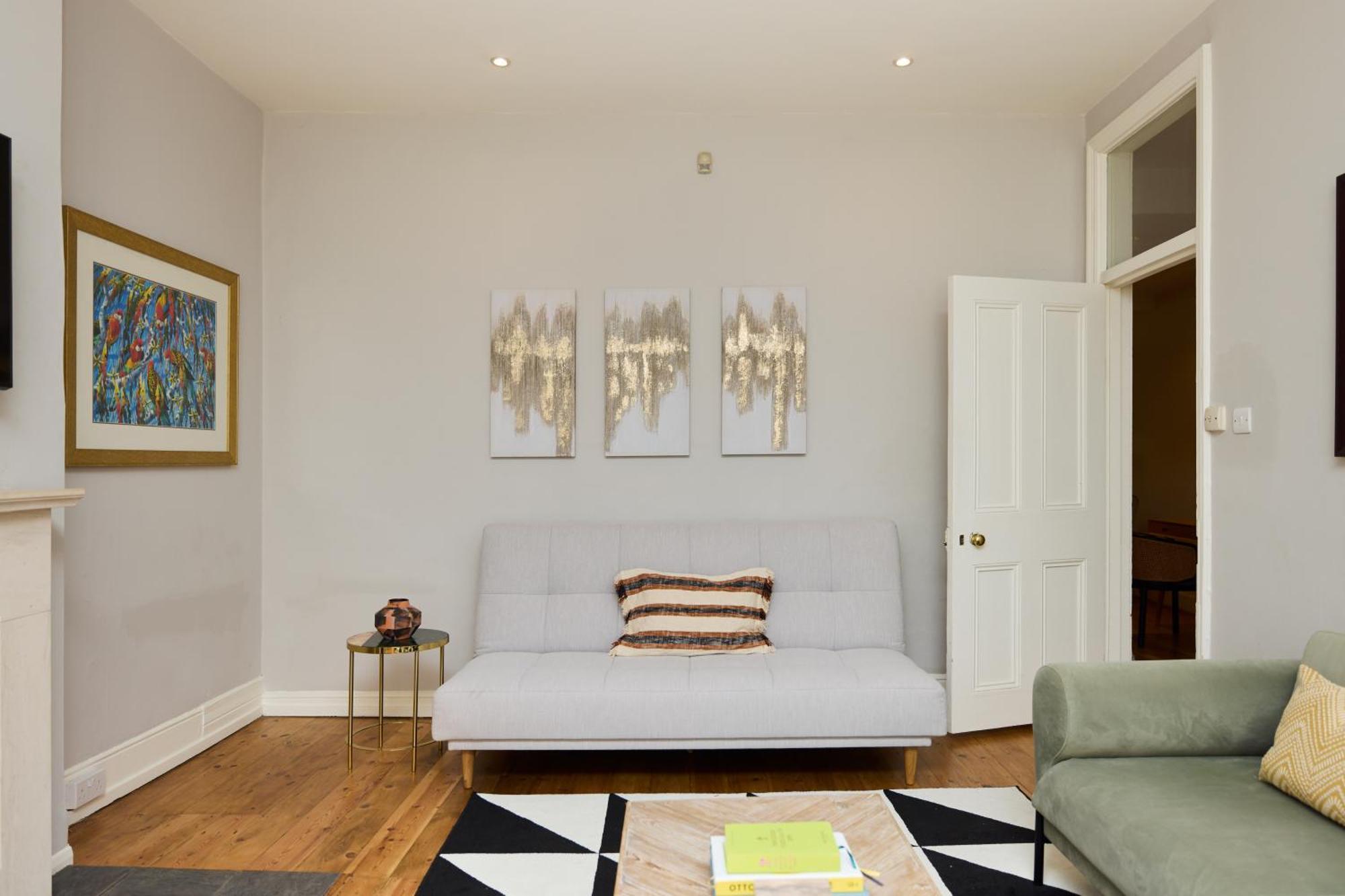 Appartement The West Kensington Hideout - Cozy 2bdr Flat With Garden Londen