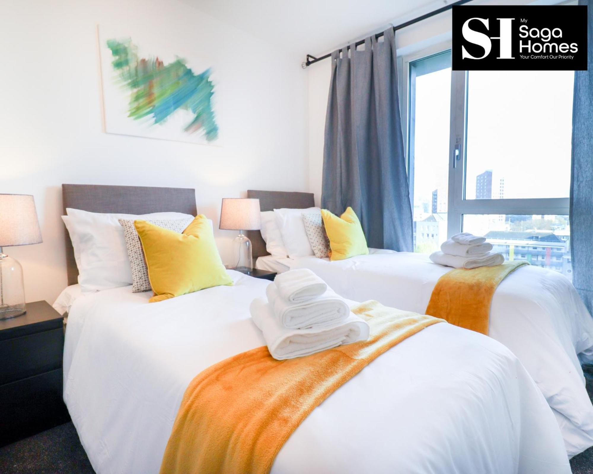 Three Bedroom At My Saga Homes Short Lets & Serviced Jefferson Plaza * Londres