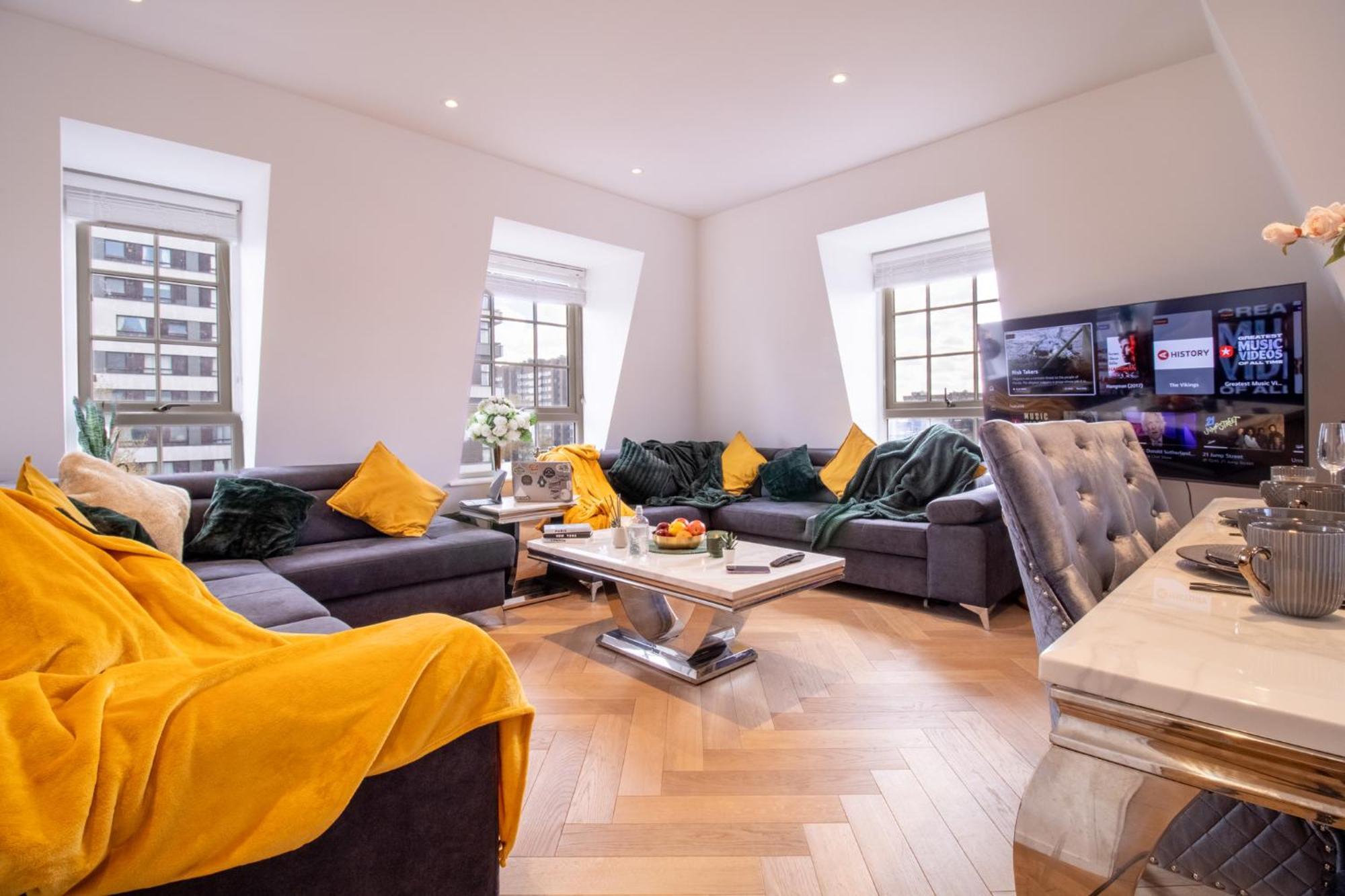 Apartment Elegant 3-bedroom Penthouse In Marble Arch 70 *