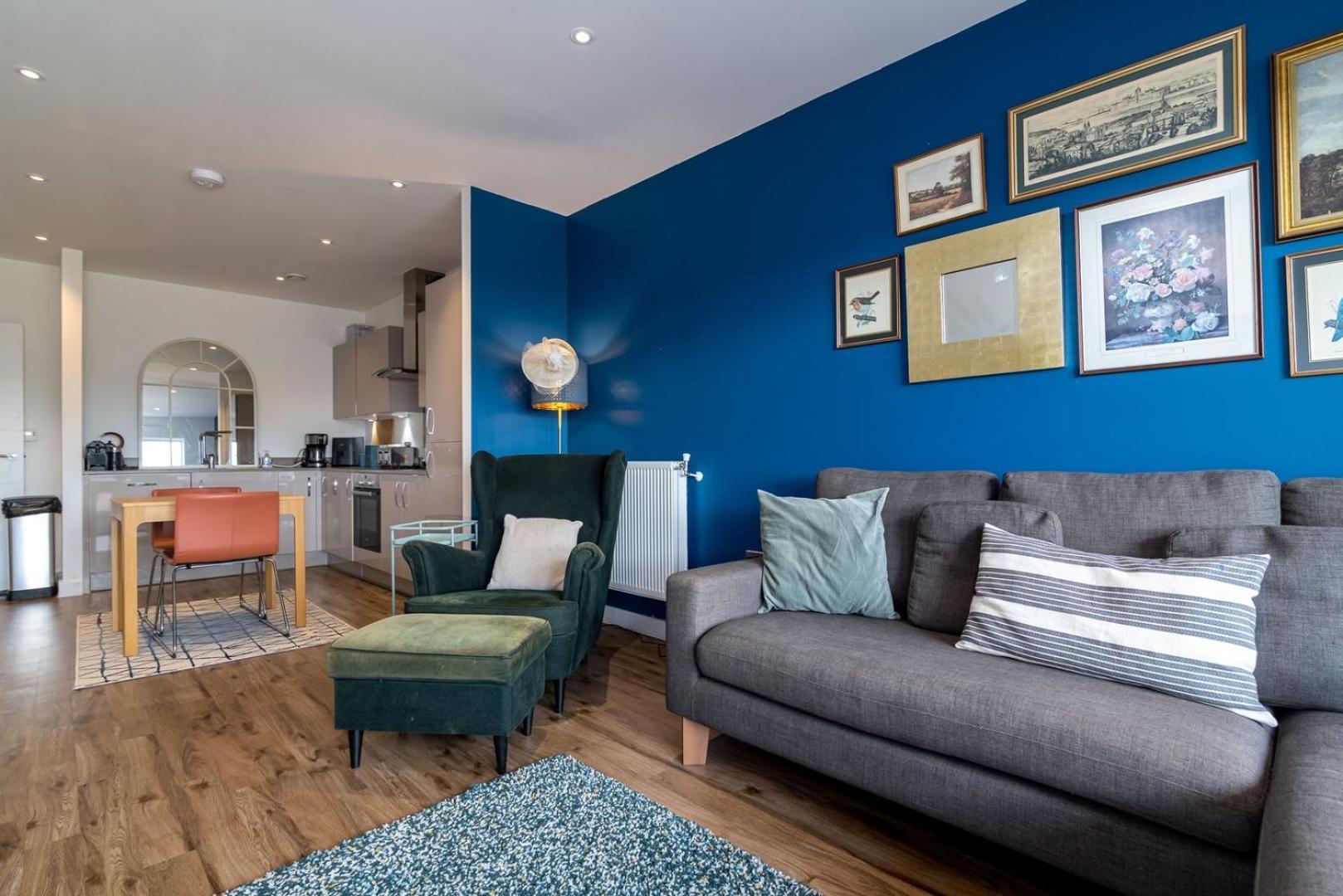 Guestready - Blue Essence Com Varanda Em Woolwich Apartment