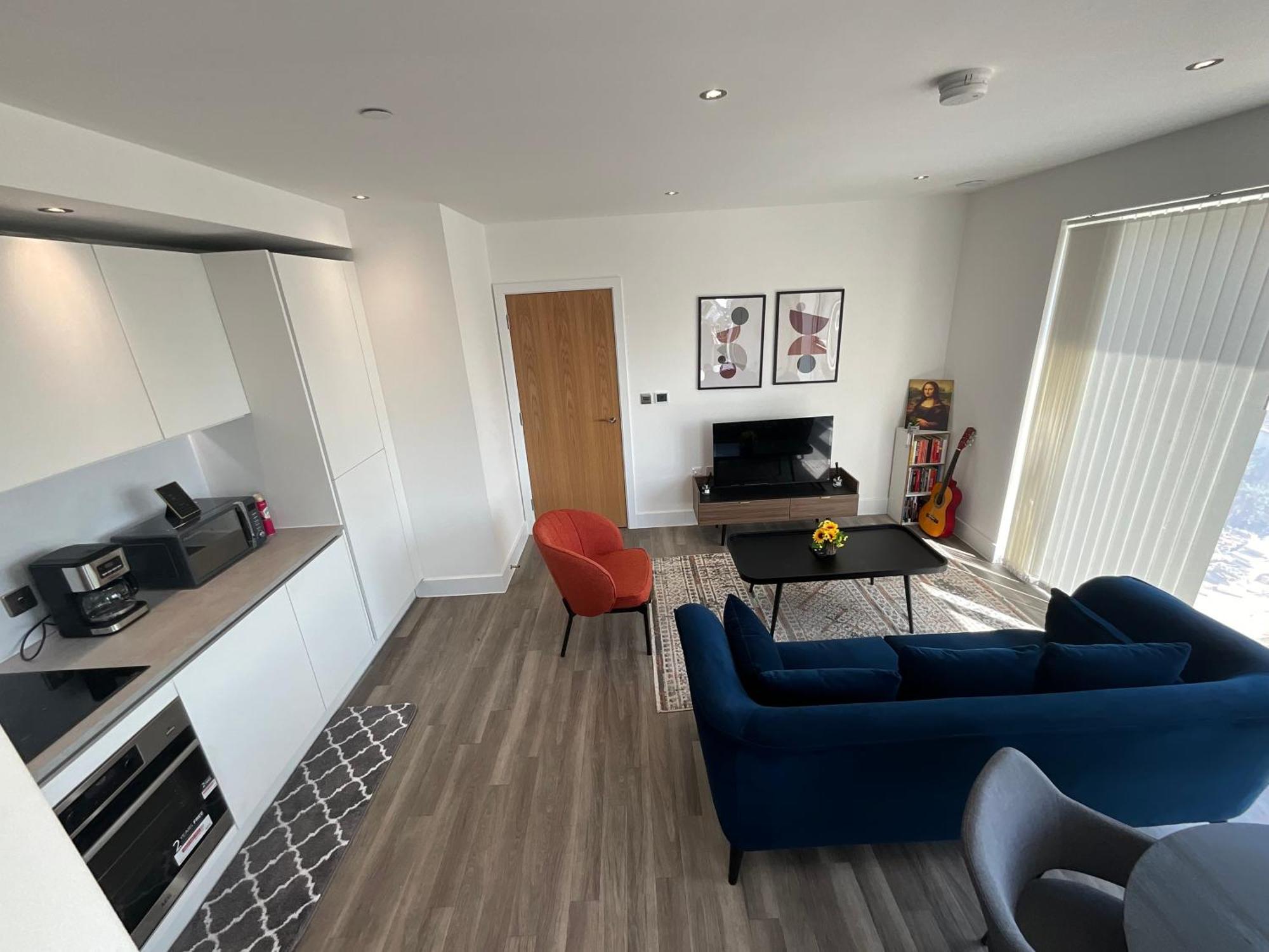 Appartement Deluxe Double Bed In Shared Near Canary Wharf, Airport & O2 Arena With Thames View Londres