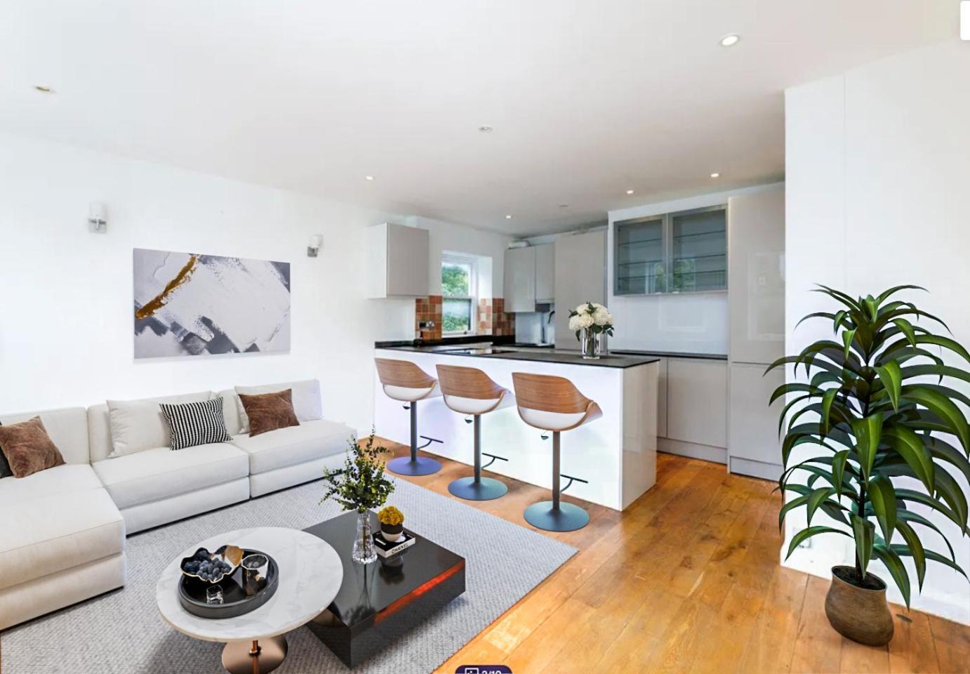 Kensington 2bed 2bath Breakfast Appartement *