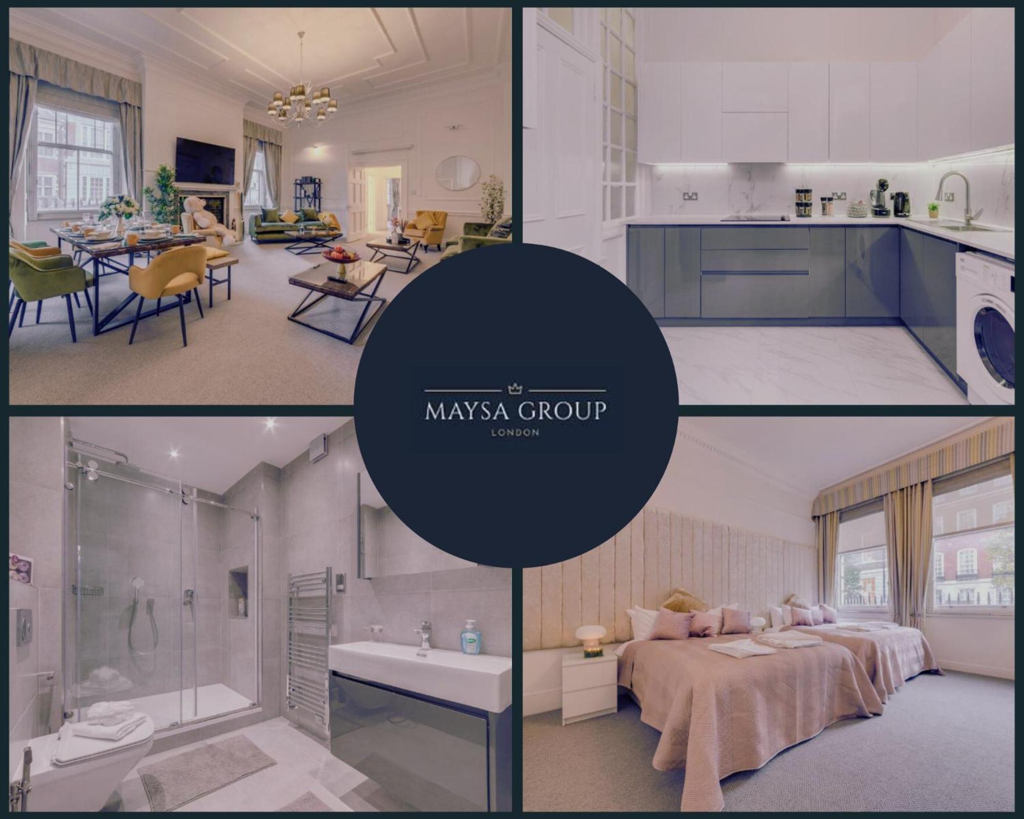 Appartement Stylish 3 Bedroom Luxury In Harley Street - 3hs Londen