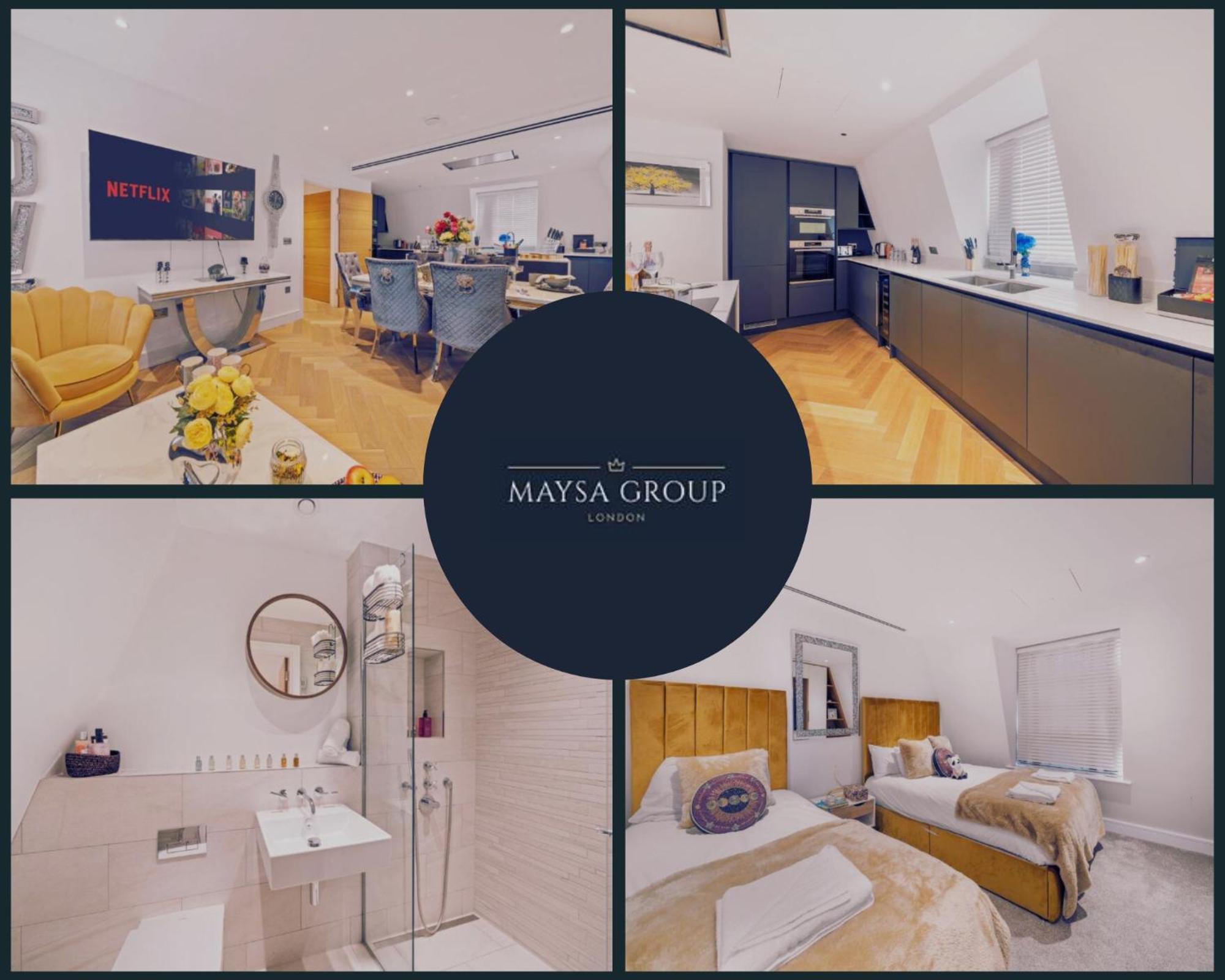 Apartamento Marble Arch Luxury 3-bedroom Penthouse Haven 73 *