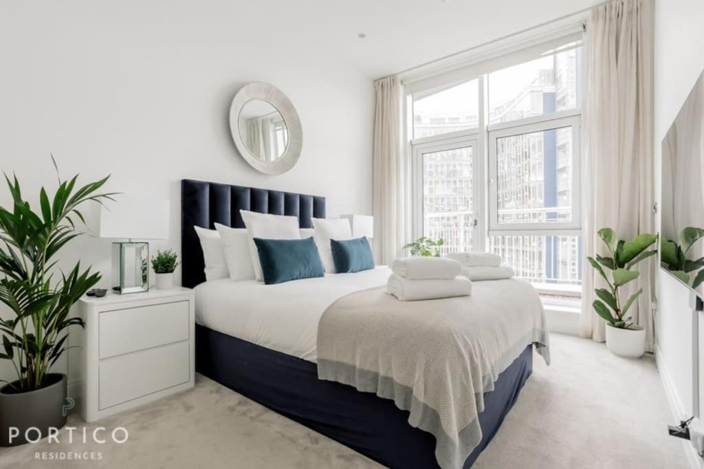 Portico Residences - Stunning Penthouse With River Views In Battersea Apartamento Londres