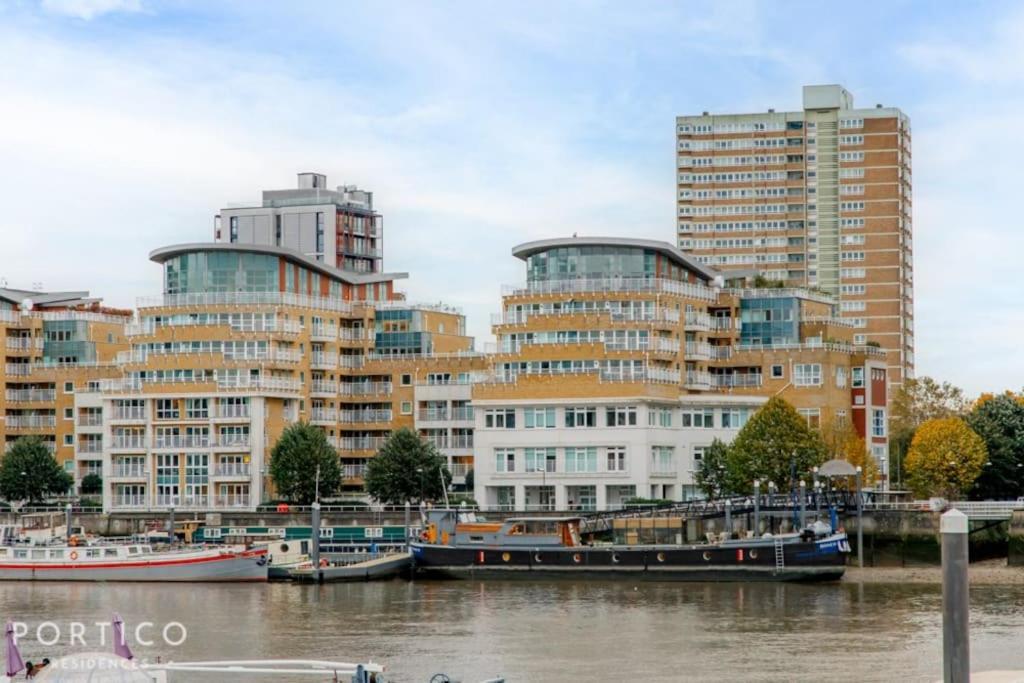 Portico Residences - Stunning Penthouse With River Views In Battersea Apartamento *