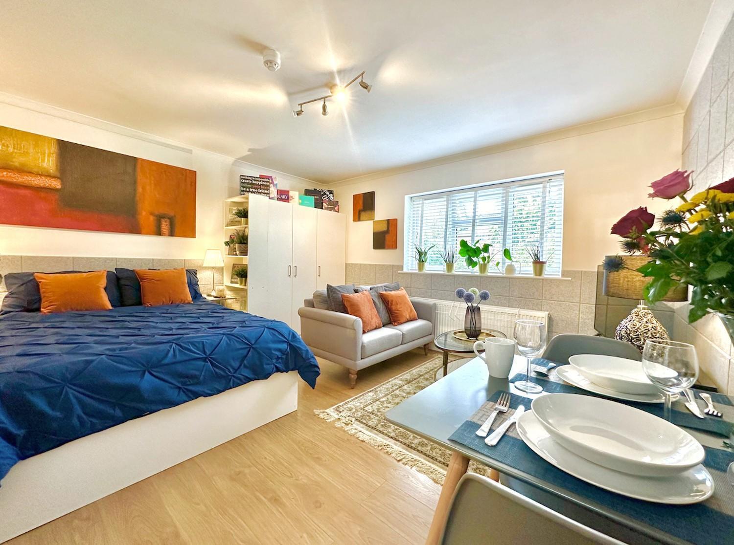 Stunning Business Travellers Studio En-Suite Bathroom Garden View Apartamento