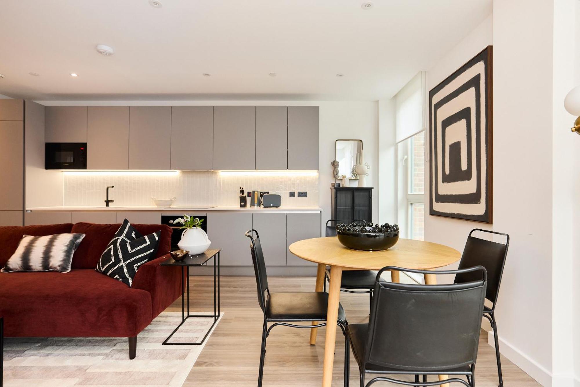 The Tottenham Hale Crib - Trendy 2bdr Flat With Balcony Appartement Londres