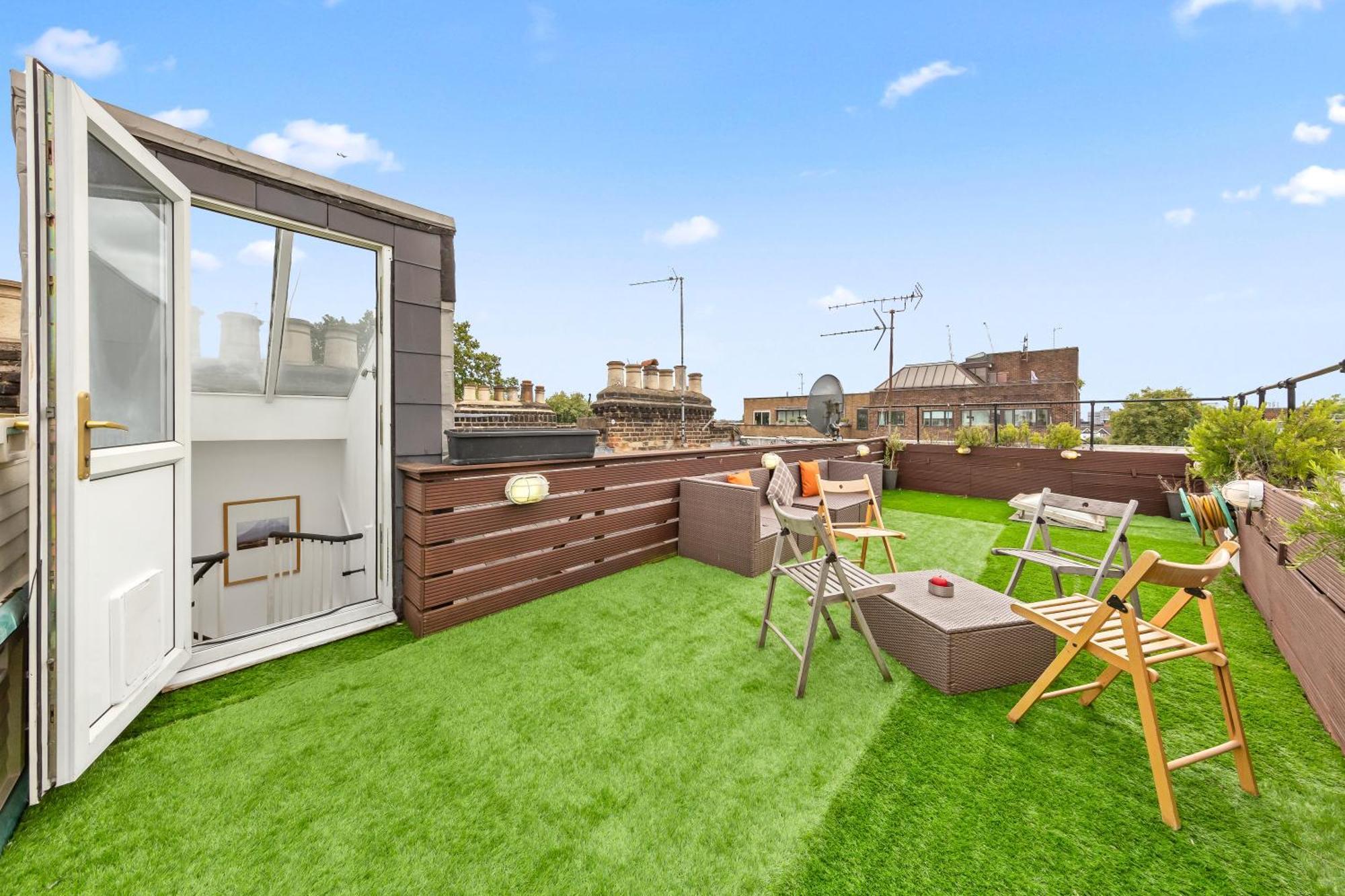 Apartment Spacious Sleep 11 With Terrace In Earls Court Ec99 *