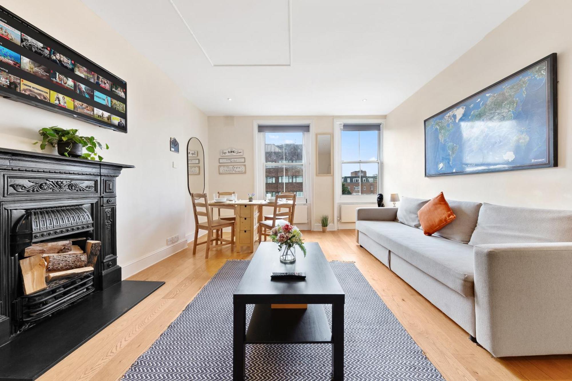 Spacious Sleep 11 With Terrace In Earls Court Ec99 Apartment London