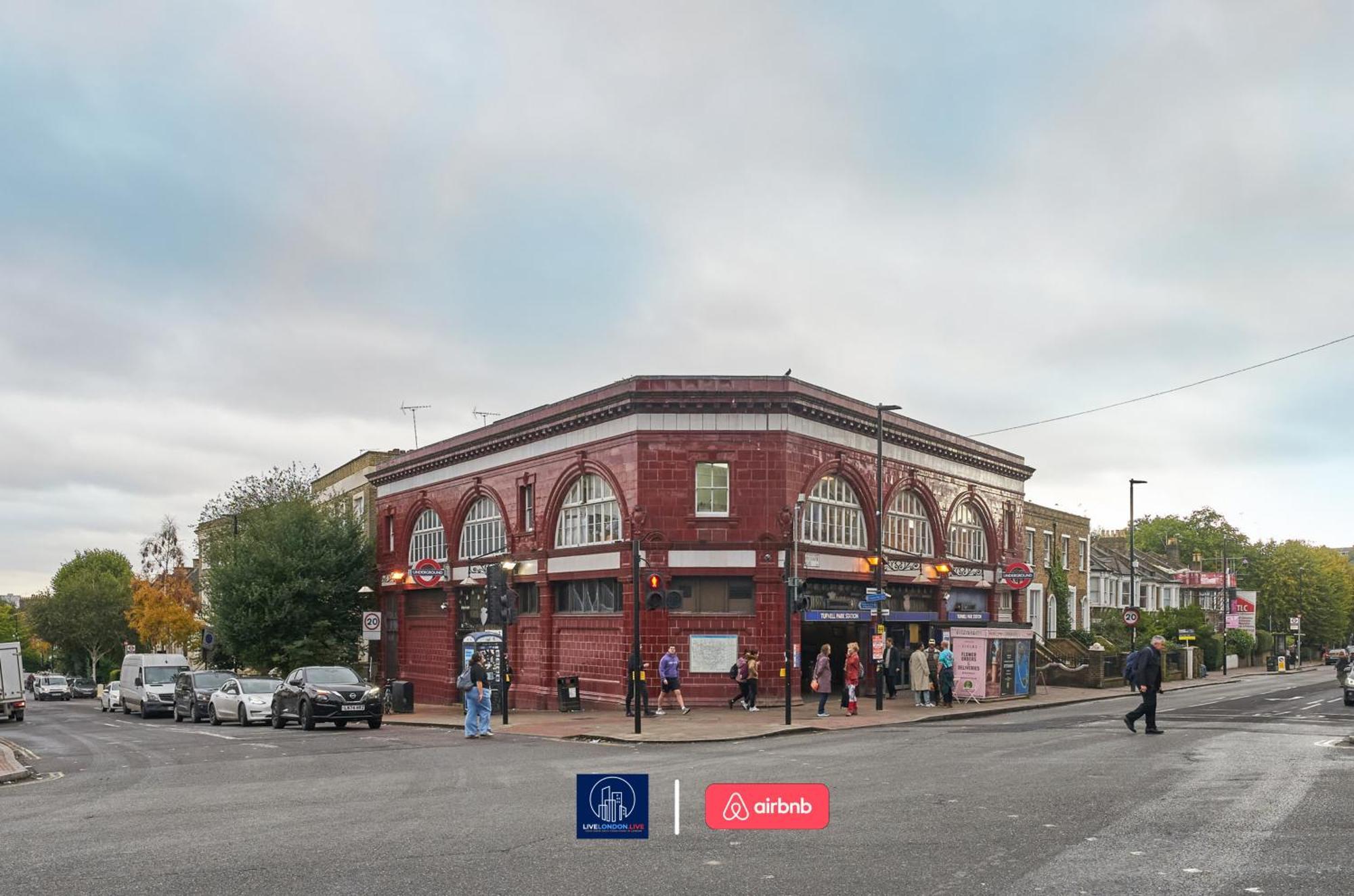 Last-minute Reserve L Sleeps Up To 4 Guests L One-bedroom With King Bed And High Ceilings Near Camden By Live Short Lets & Serviced Appartement Londres