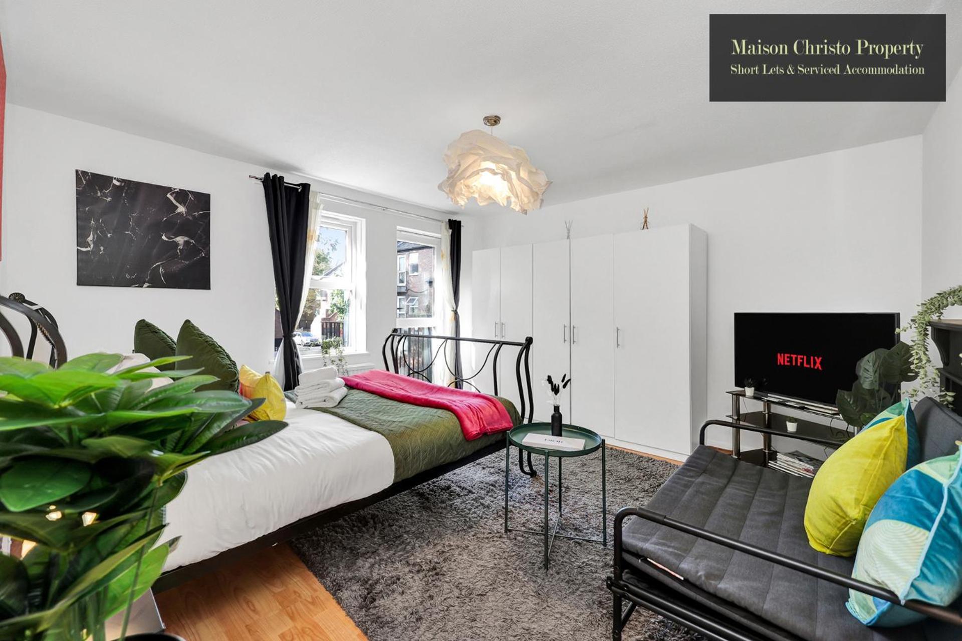 Weekly Or Monthly Stays, London, Stepney Green, 2bedroom Apt, Sleeps 6, Servcied By Maison Christo Short Lets & Serviced Accomdation Appartement *