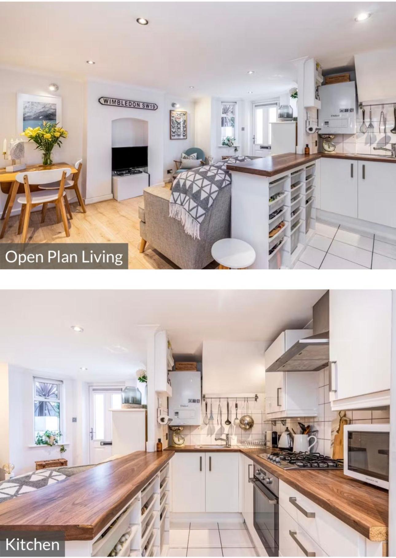 Stunning, Stylish Garden Flat In The Heart Of Wimbledon * Londen