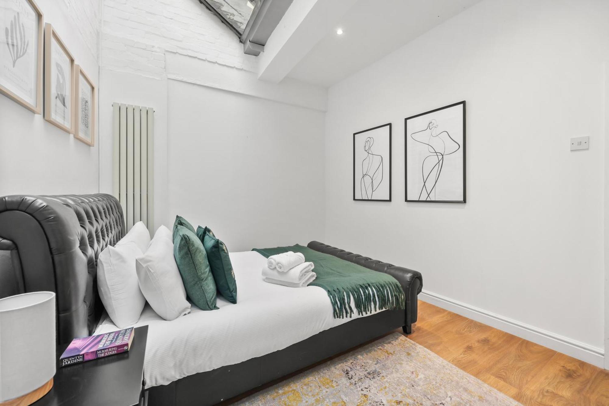 Appartement Centrally Located Spacious Three Bedroom Short Term & Flexible Renting Hackney With Free Wifi Londres