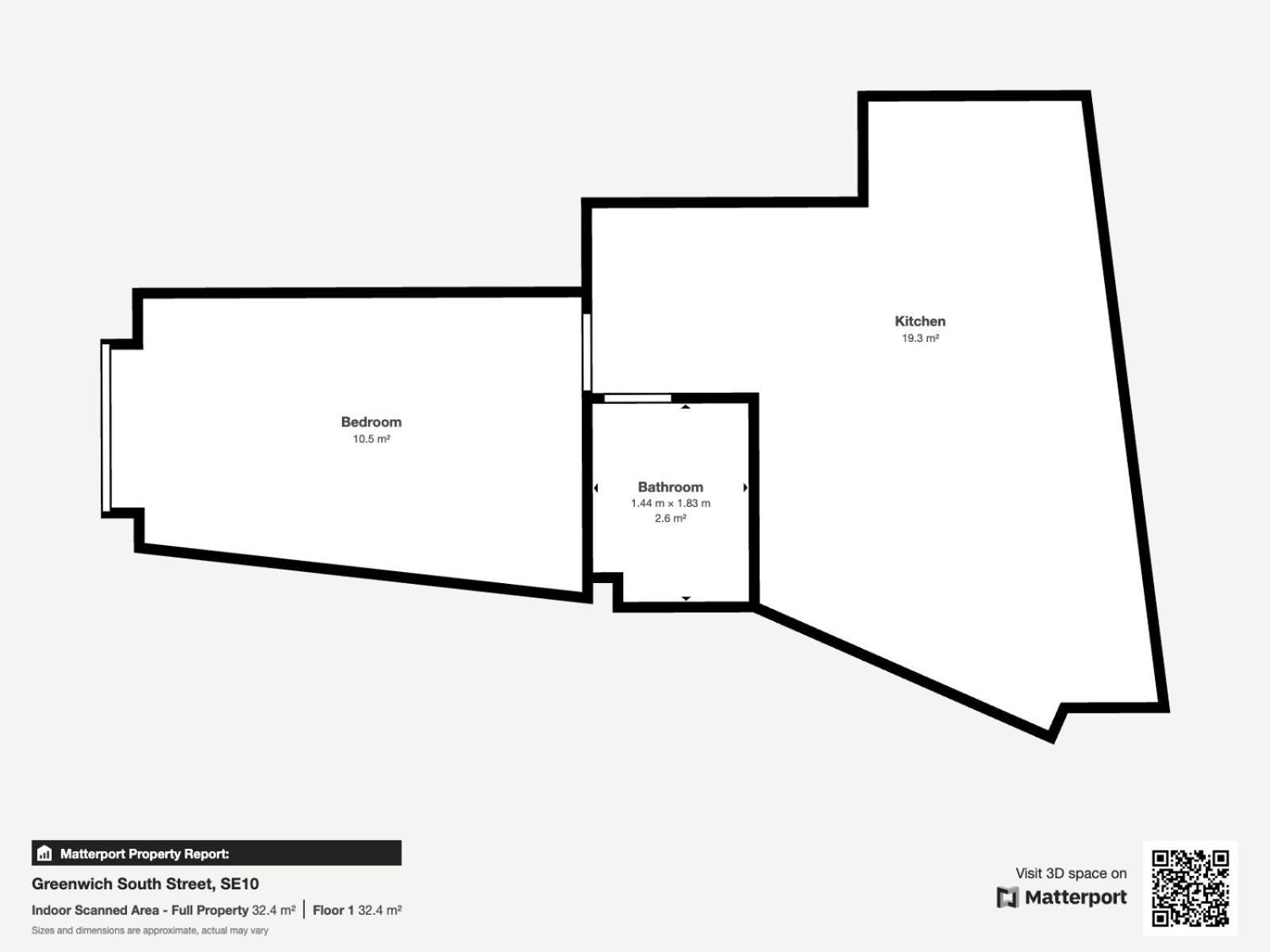 Appartement Gorgeous 1-bed In Greenwich Londen