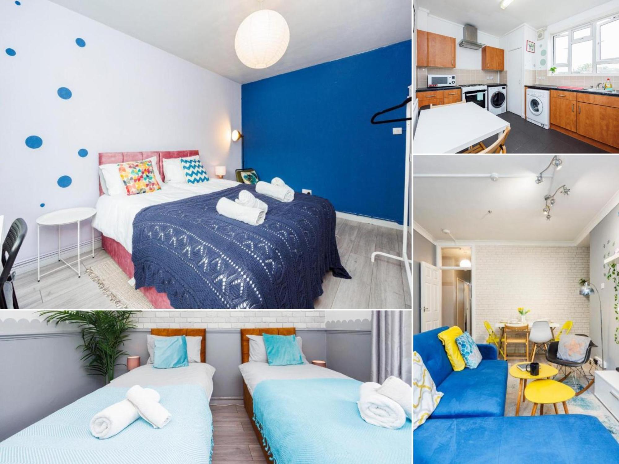 Apartamento Spacious 2-bedroom With Terrace, Garden Views & Free Wifi Near Olympic Stadium Londres