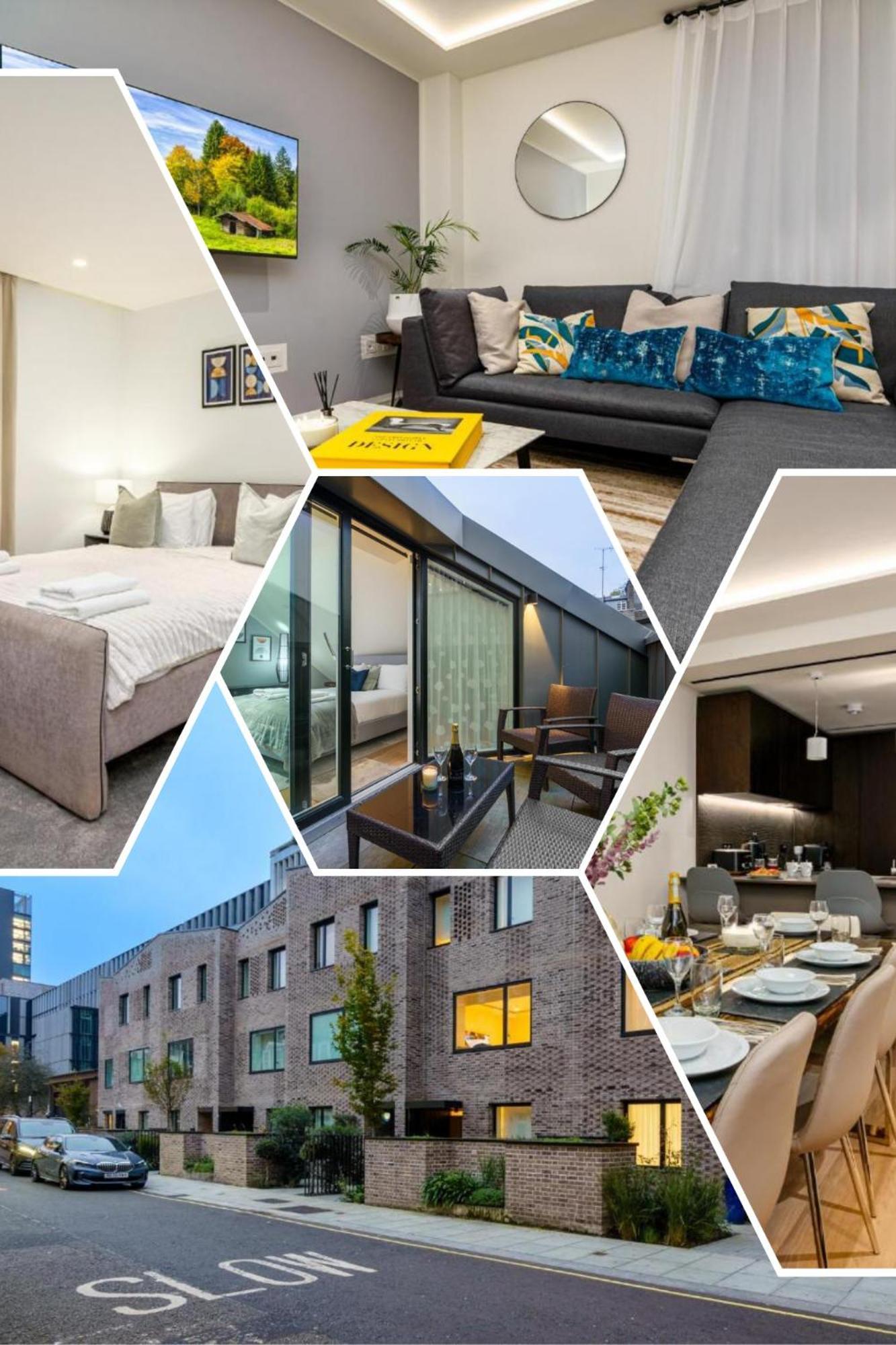 Stylish 4bd Mews House Close To Paddington Hébergement de vacances Londres