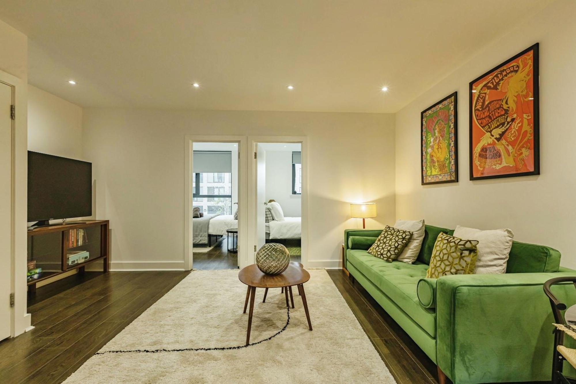 Appartement New Stylish 2 Bed 2 Bathrooms Flat Next To Canal