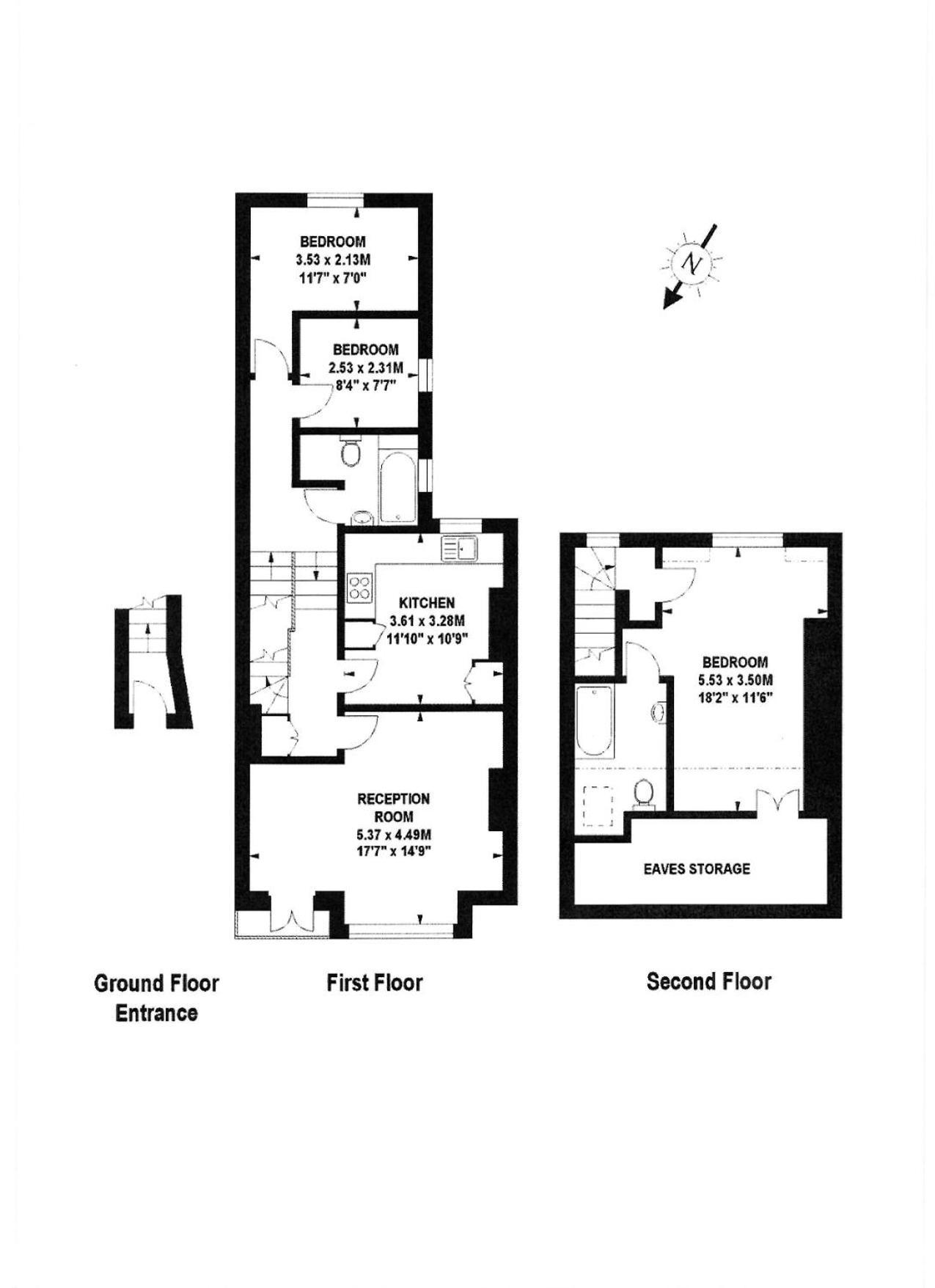 Apartment Charming 3bedroom In