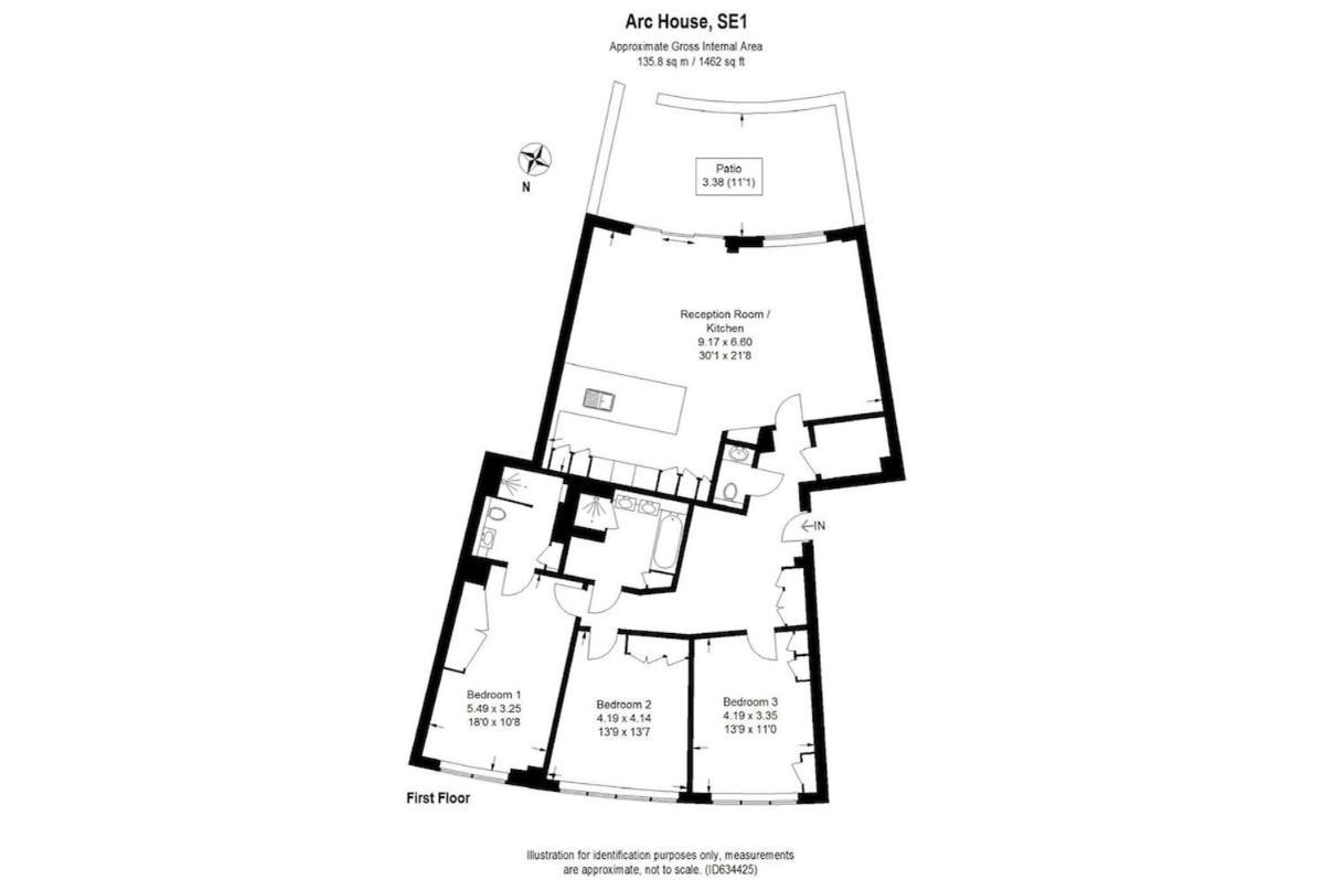 Urban Retreat Near The Thames Appartement *
