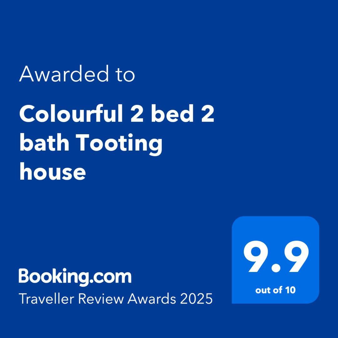 Colourful 2 Bed 2 Bath Tooting House Appartement *