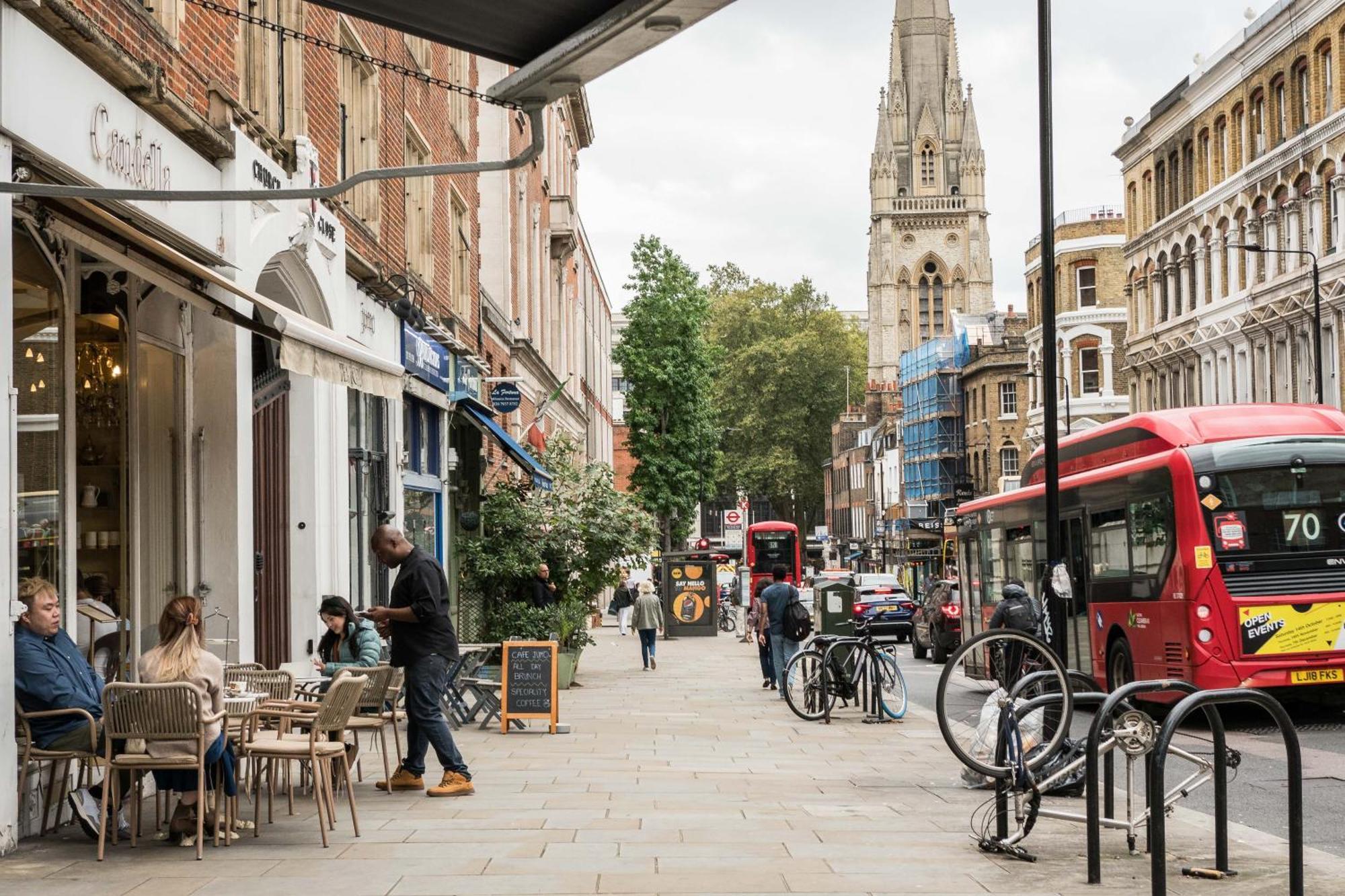 Appartement Cosy High-ceiling Victorian Flat With Balcony - 2mins To Hyde Park, Kensington Palace, Nottinghill, High Street Kensington,2br 2baths