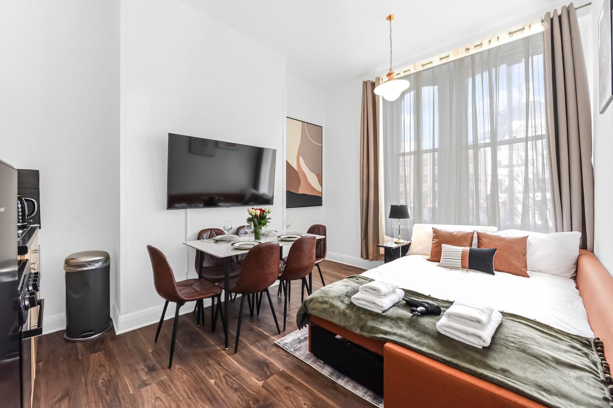 Appartement Prime Location In Camden 4 Mins To Kings Cross, 1 Mins To Euston Londres