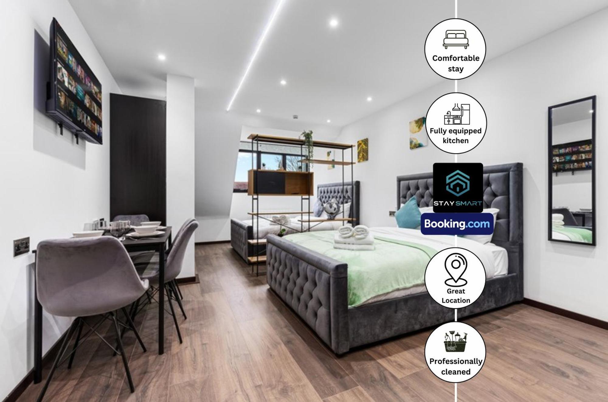 Appartement Stylish By Smart Short Lets & Serviced Woodstock With Free Wifi *