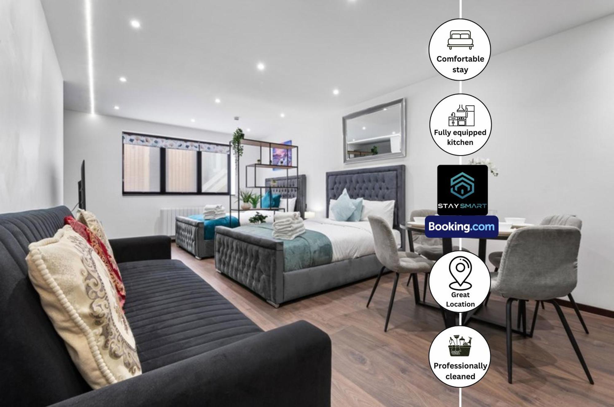 Appartement Stylish By Smart Short Lets & Serviced Woodstock With Free Wifi *