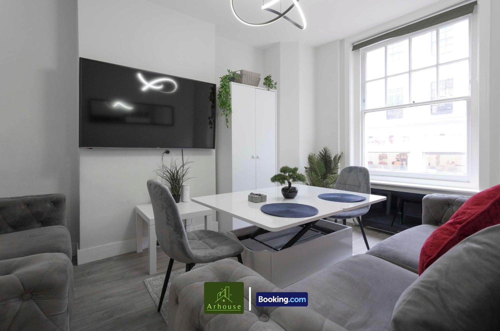 2 Bedroom By Arhouse Short Lets & Serviced Oxford St With Free Wifi Londres