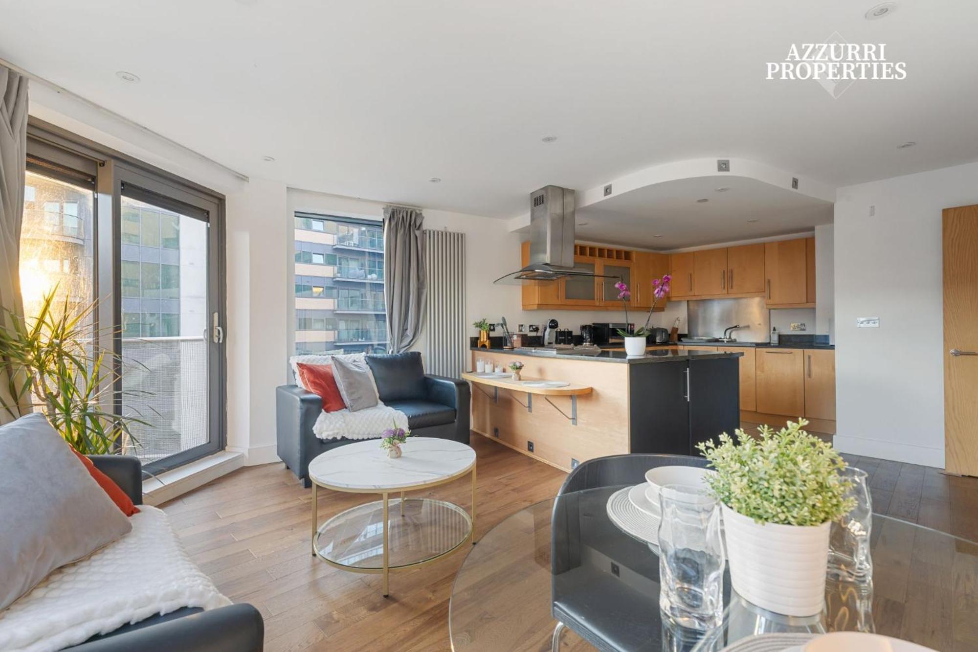 Appartement 2 Bed Only Five Minutes Walk From Crossharbour