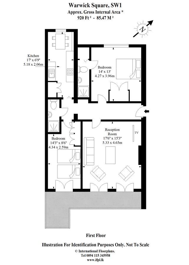 Warwick Square Apartamento